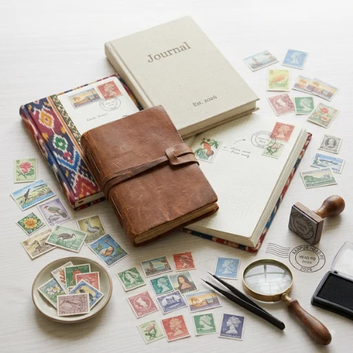 Diaries & Stamps
