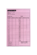 Muster Card Single